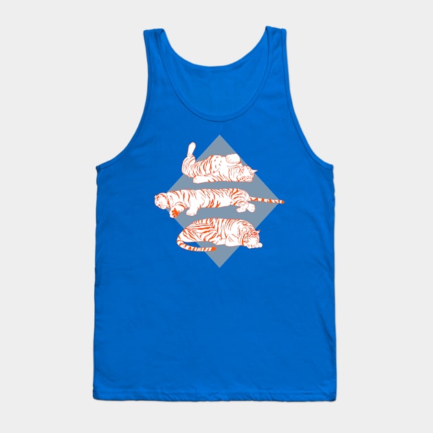 Sleeping Tigers Tank Top by PerrinLeFeuvre